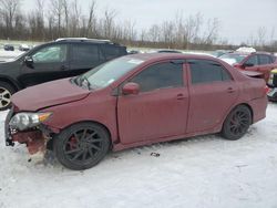 Salvage cars for sale from Copart Leroy, NY: 2009 Toyota Corolla Base