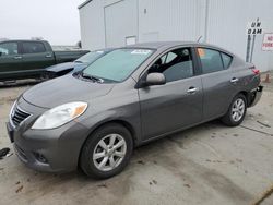 Nissan Versa salvage cars for sale: 2012 Nissan Versa S