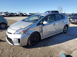 Toyota salvage cars for sale: 2015 Toyota Prius