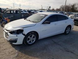 Salvage cars for sale from Copart Oklahoma City, OK: 2020 Chevrolet Malibu LS