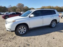 Toyota Highlander salvage cars for sale: 2013 Toyota Highlander Base