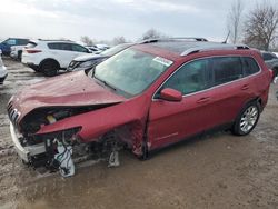 Jeep salvage cars for sale: 2016 Jeep Cherokee Limited