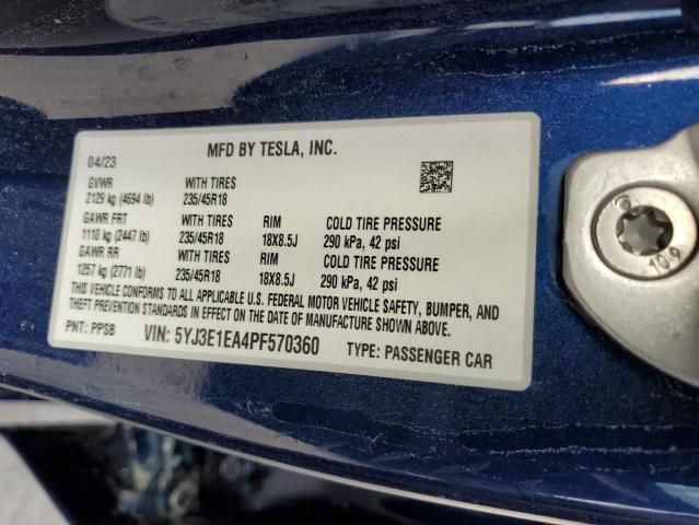 2023 Tesla Model 3