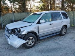 Honda Pilot salvage cars for sale: 2004 Honda Pilot EXL