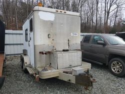 Salvage trucks for sale at Mebane, NC auction: 2001 Pelsue 7011A
