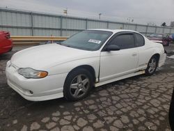 Chevrolet Montecarlo Vehiculos salvage en venta: 2005 Chevrolet Monte Carlo SS Supercharged