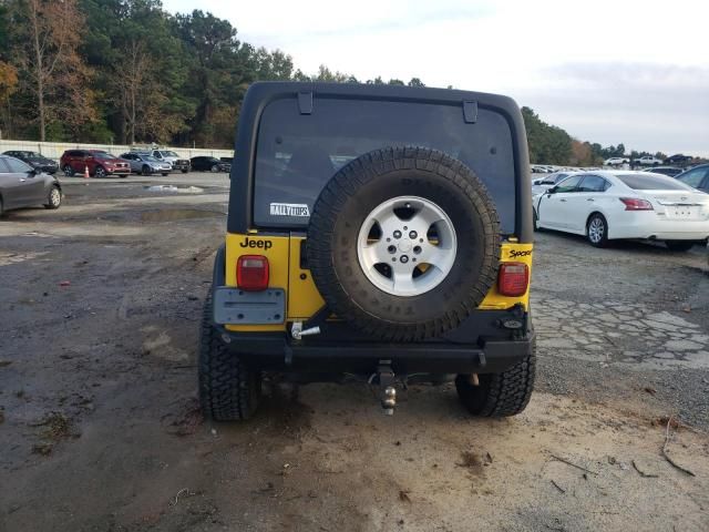 2002 Jeep Wrangler / TJ Sport