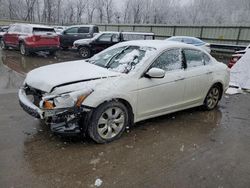 Salvage cars for sale from Copart Ellwood City, PA: 2008 Honda Accord EXL