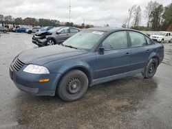 Volkswagen Passat salvage cars for sale: 2004 Volkswagen Passat GL