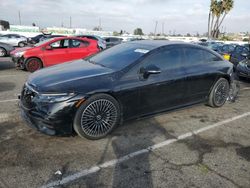 Mercedes-Benz eqs Sedan salvage cars for sale: 2022 Mercedes-Benz EQS Sedan 450+