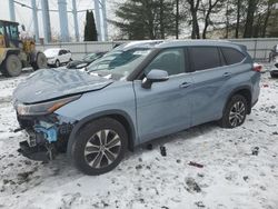 Toyota salvage cars for sale: 2022 Toyota Highlander XLE