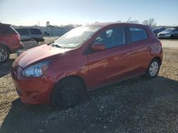 Mitsubishi Mirage salvage cars for sale: 2015 Mitsubishi Mirage DE