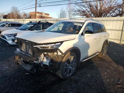 Infiniti Vehiculos salvage en venta: 2022 Infiniti QX60 Sensory