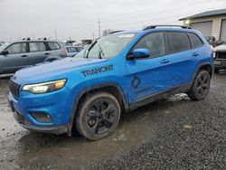 Jeep salvage cars for sale: 2021 Jeep Cherokee Latitude Plus