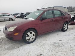 Ford Focus zx4 salvage cars for sale: 2007 Ford Focus ZX4