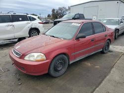 Honda Civic lx salvage cars for sale: 1998 Honda Civic LX