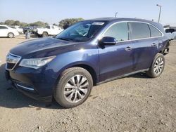 Acura salvage cars for sale: 2014 Acura MDX Technology