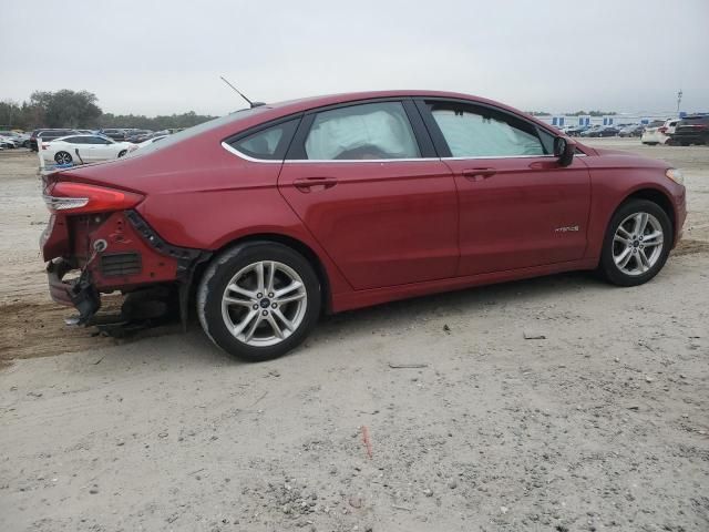 2018 Ford Fusion SE Hybrid