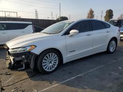 Ford Fusion salvage cars for sale: 2015 Ford Fusion SE Hybrid