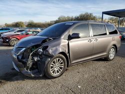 Toyota Sienna xle salvage cars for sale: 2015 Toyota Sienna XLE