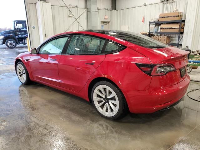 2022 Tesla Model 3