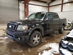 Ford f-150 salvage cars for sale: 2007 Ford F150 Supercrew