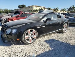 Bentley Continental salvage cars for sale: 2014 Bentley Continental GT