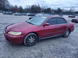 Honda Aspencade salvage cars for sale: 2002 Honda Accord SE