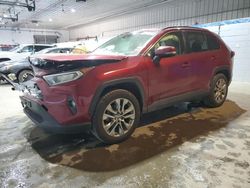 Toyota rav4 salvage cars for sale: 2021 Toyota Rav4 XLE Premium