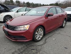 Volkswagen salvage cars for sale: 2016 Volkswagen Jetta SE