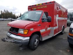 2007 Ford Econoline E450 Super Duty Cutaway Van en venta en Arlington, WA