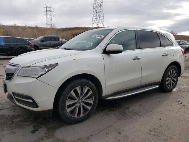 2016 Acura MDX Technology