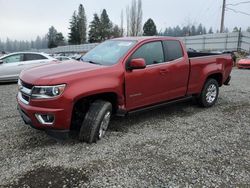 Chevrolet Colorado salvage cars for sale: 2016 Chevrolet Colorado LT