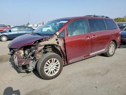 Toyota Sienna xle salvage cars for sale: 2012 Toyota Sienna XLE