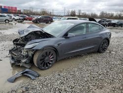 Tesla Model 3 salvage cars for sale: 2021 Tesla Model 3