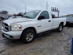 Dodge ram 1500 salvage cars for sale: 2008 Dodge RAM 1500 ST