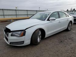 Audi salvage cars for sale: 2012 Audi A8 Quattro