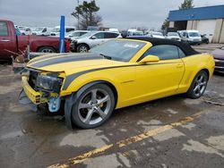 2013 Chevrolet Camaro LT en venta en Woodhaven, MI