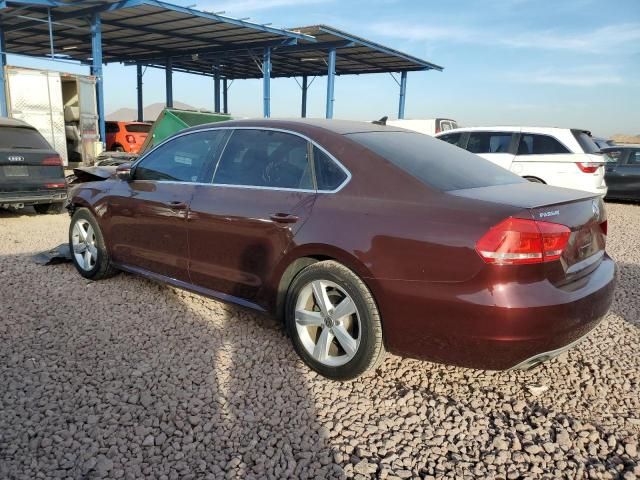 2012 Volkswagen Passat SE