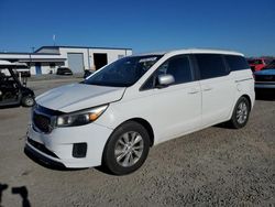 KIA Sedona lx salvage cars for sale: 2015 KIA Sedona LX