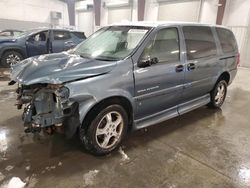 Chevrolet Uplander salvage cars for sale: 2006 Chevrolet Uplander Incomplete