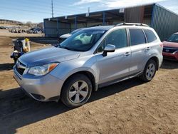 Salvage cars for sale from Copart Colorado Springs, CO: 2016 Subaru Forester 2.5I Premium