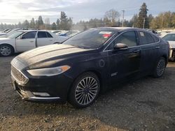 Ford Fusion salvage cars for sale: 2017 Ford Fusion Titanium Phev