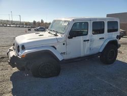 Jeep Wrangler salvage cars for sale: 2021 Jeep Wrangler Unlimited Sahara