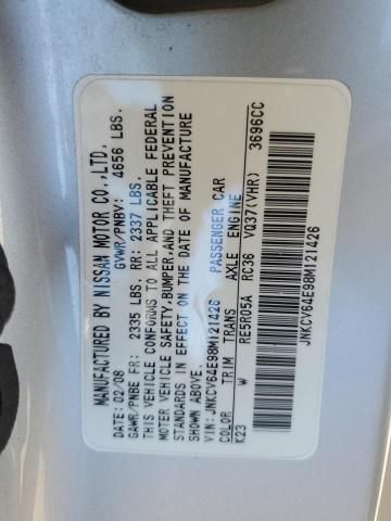 2008 Infiniti G37 Base