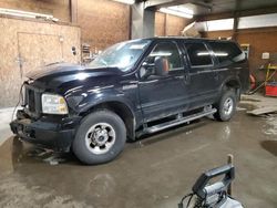 Salvage cars for sale from Copart Ebensburg, PA: 2005 Ford Excursion Limited