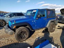 Jeep Wrangler Sport salvage cars for sale: 2016 Jeep Wrangler Sport