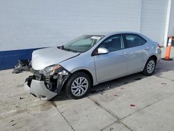 Toyota salvage cars for sale: 2017 Toyota Corolla L