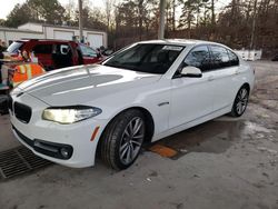 BMW 528 i salvage cars for sale: 2016 BMW 528 I