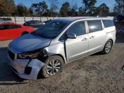 KIA Sedona lx salvage cars for sale: 2017 KIA Sedona LX